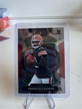2025 Shedeur Sanders Panini Select Rookie Card